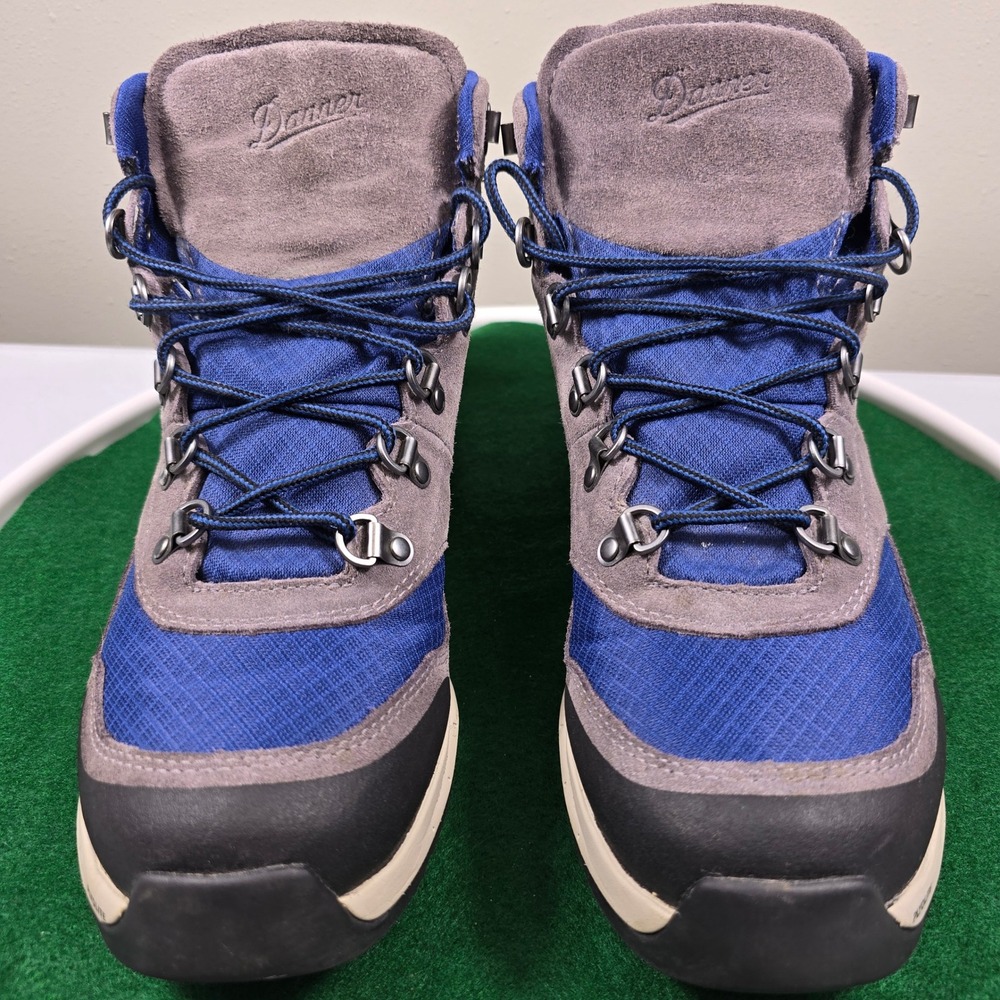 Danner Free Spirit Volcanic Glass Gore-Tex Hiking‎ Boots Mens 11 Grey Blue 37533